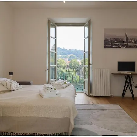 Domus Vittorio Gran Madre View Free Wi-fi Apartmán Turín